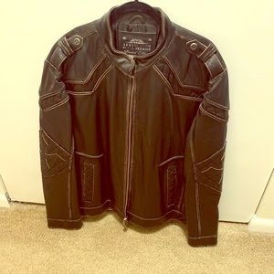 Affliction leather jacket
